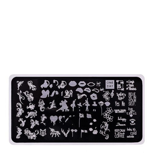 Stamping Plates Woman