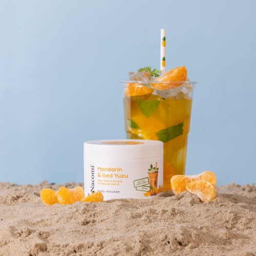 Mus do ciała o zapachu mandarynki i yuzu