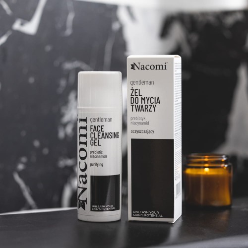 Prebiotyczny żel do mycia twarzy z niacynamidem