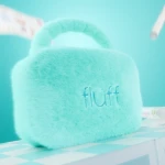 Fluff - Kosmetyczka Glam Bag - niebieska