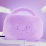Fluff - Kosmetyczka Glam Bag - fioletowa