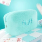 Fluff - Kosmetyczka Cutie Keeper - niebieska