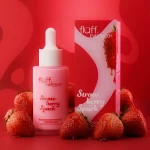 Fluff x Everybody London - Mleczko do twarzy z brokatem - Strawberry Spark 40ml