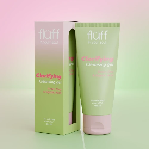 FF Żel do mycia twarzy z glinką zieloną i kwasem glikolowym 100 ml 1.webp