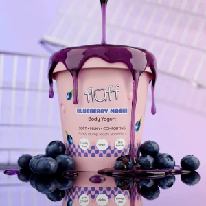Fluff - Jogurt do ciała - Blueberry Mochi 180ml