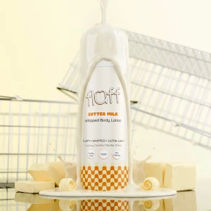 FLUFF - Balsam do ciała w formie śmietany - BUTTER MILK 200ml  
