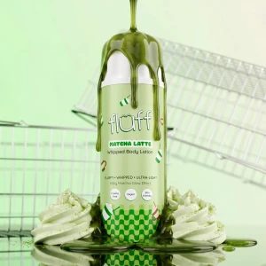 FLUFF - Balsam do ciała w formie śmietany - MATCHA LATTE 200ml